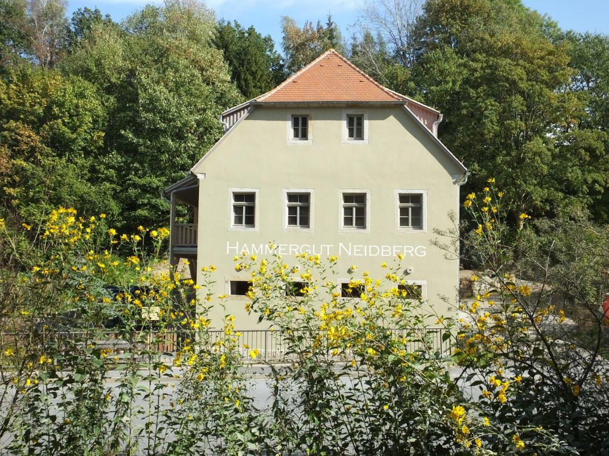 “Maegdestube” - Hammergut Neidberg Rosenthal-Bielatal Exterior foto